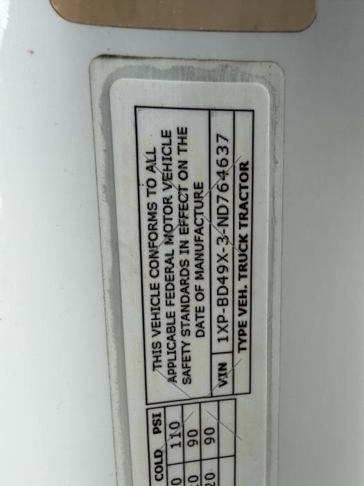 2022 Peterbilt 579-28