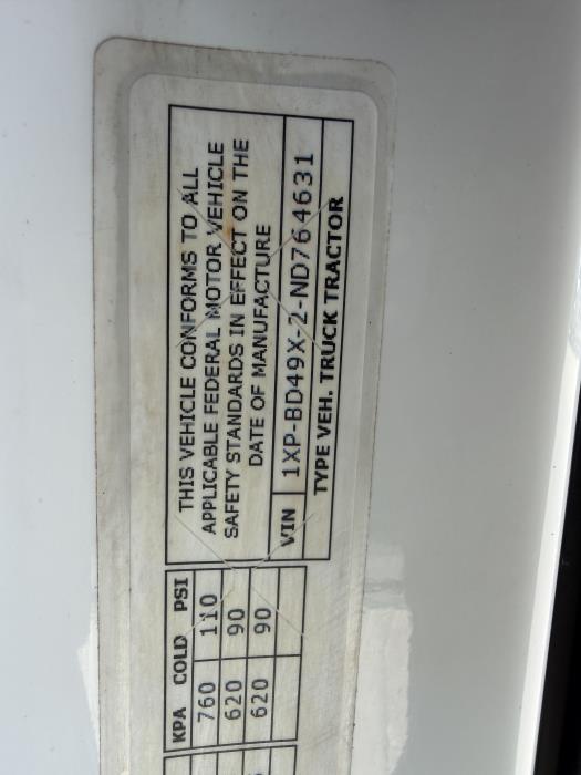 2022 Peterbilt 579-28