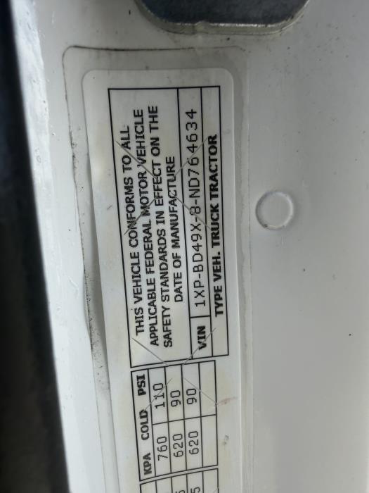 2022 Peterbilt 579-28