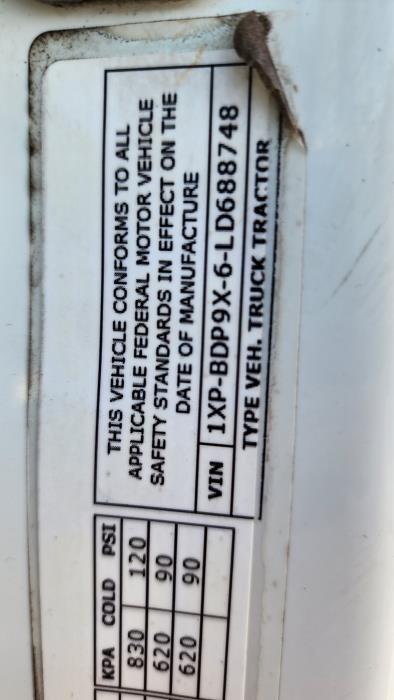 2020 Peterbilt 579-23