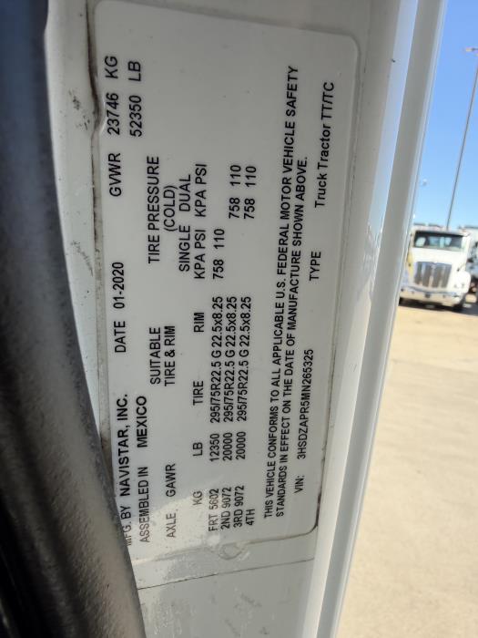 2021 International LT625-25