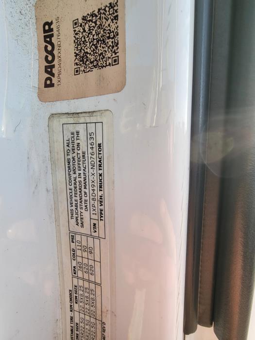 2022 Peterbilt 579-16