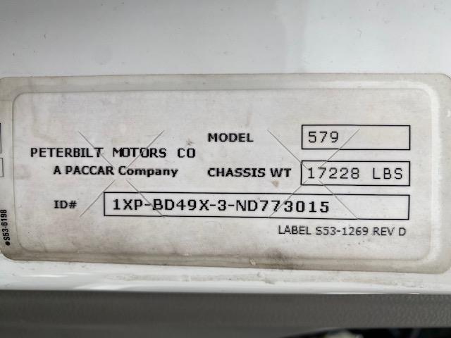 2022 Peterbilt 579-27
