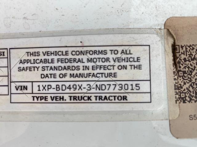 2022 Peterbilt 579-29