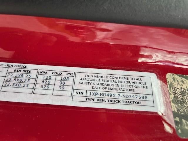 2022 Peterbilt 579-19