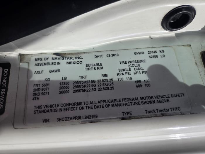 2020 International LT625-21