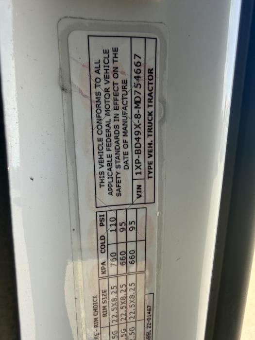 2021 Peterbilt 579-26