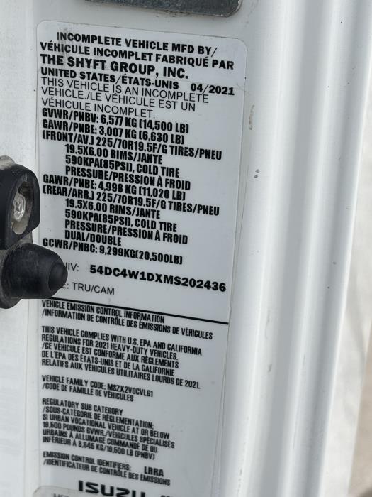 2021 Isuzu HPR HD-16