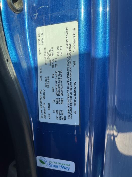 2022 International LT625-17