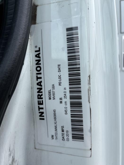 2020 International MV607-13