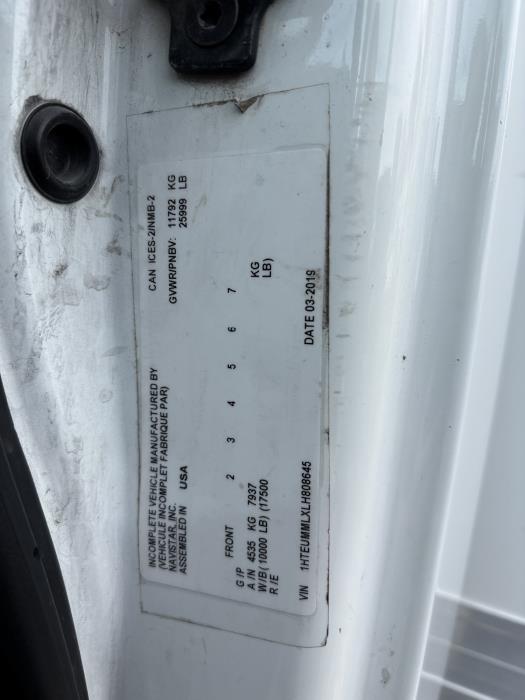 2020 International MV607-14