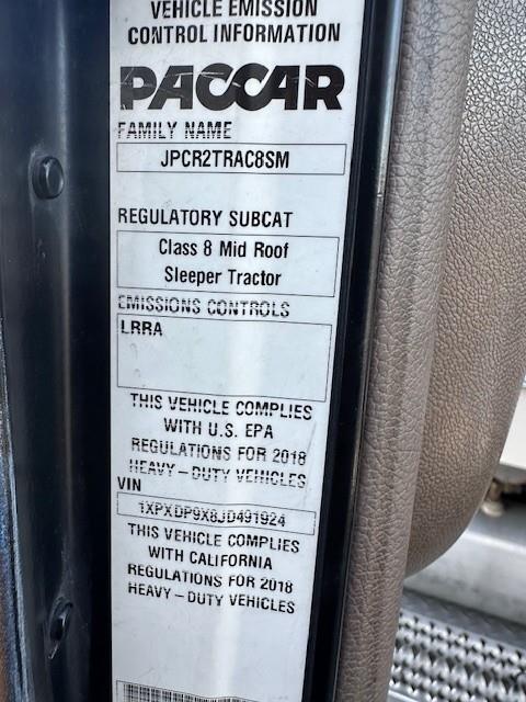 2018 Peterbilt 389-2