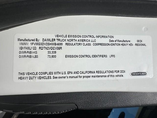 2025 Freightliner FL114SD-4