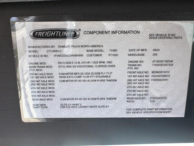 2025 Freightliner FL114SD-5