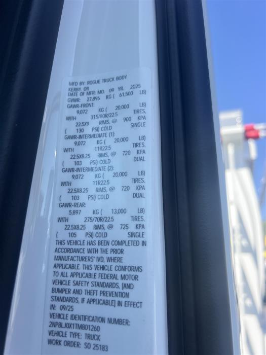 2026 Peterbilt 548-41