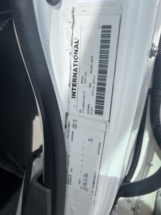 2019 International MV607-11