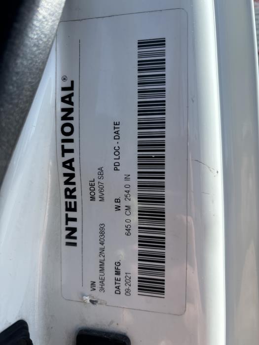 2022 International MV607-13