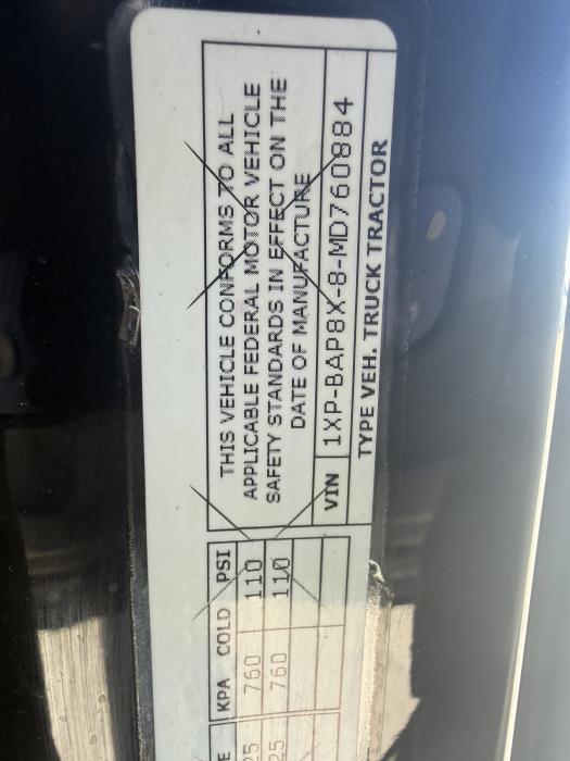 2021 Peterbilt 579-26