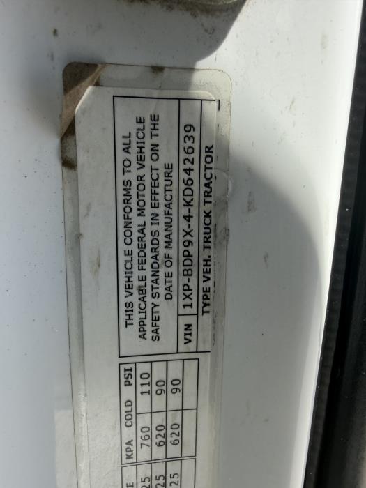 2019 Peterbilt 579-25