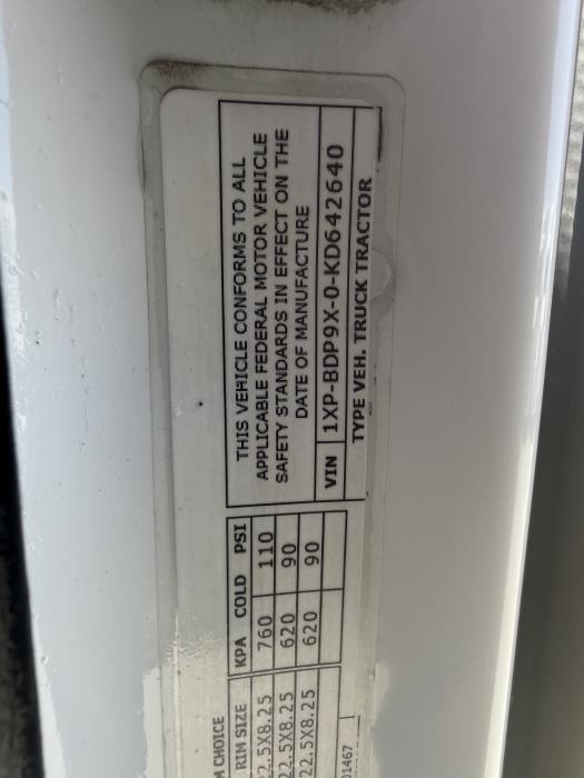2019 Peterbilt 579-29