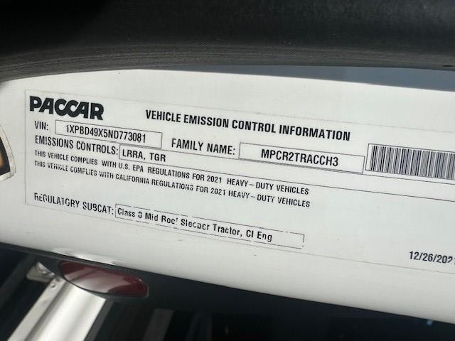 2022 Peterbilt 579-12