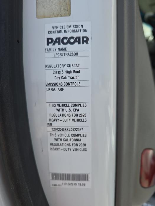 2020 Peterbilt 567-19