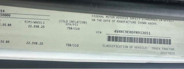 2015 Volvo VNL64T300-9