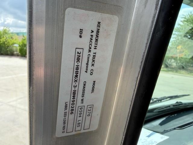 2022 Kenworth T270-17