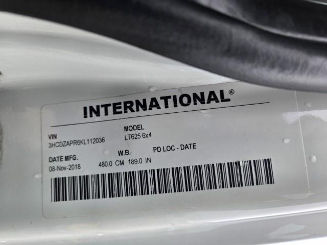 2019 International LT625-22