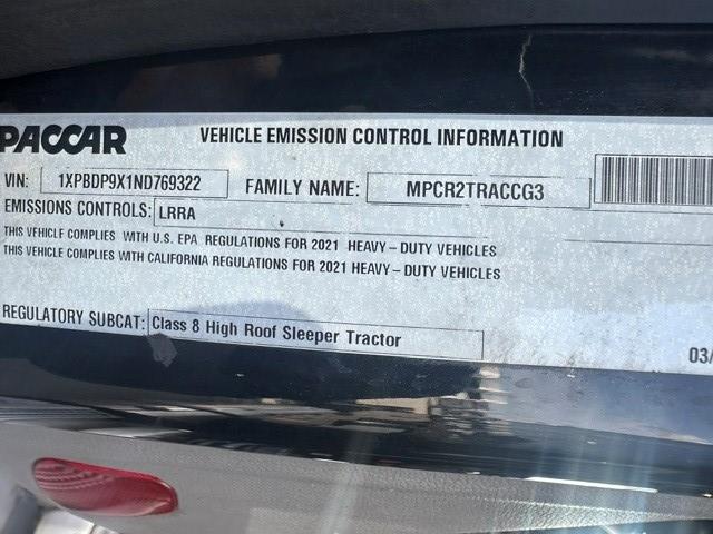 2022 Peterbilt 579-3