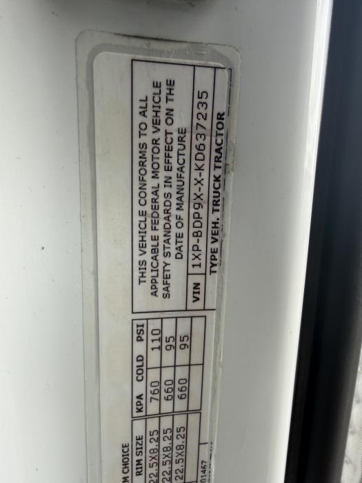 2019 Peterbilt 579-26