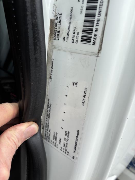 2017 International 4300-16