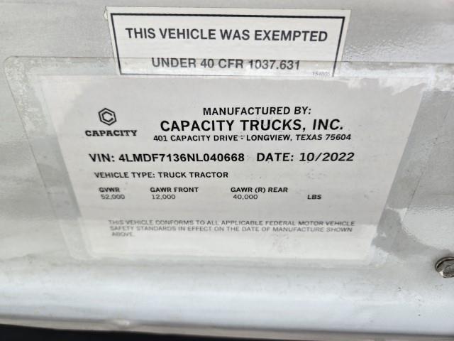 2022 Capacity TJ6500-21