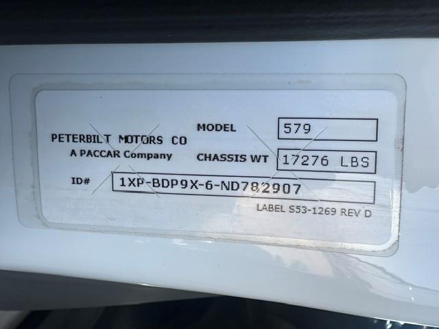 2022 Peterbilt 579-3