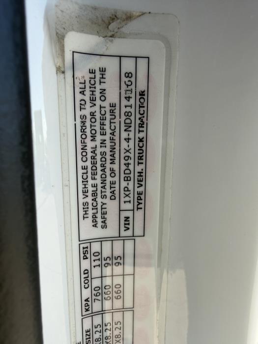 2022 Peterbilt 579-26