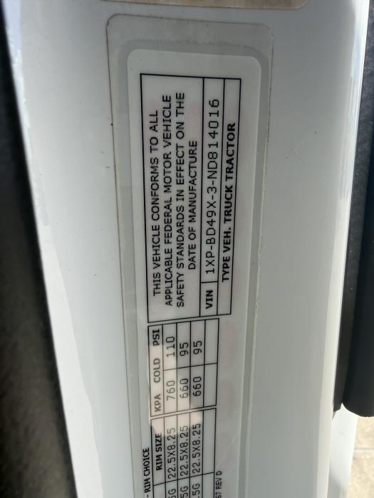 2022 Peterbilt 579-27