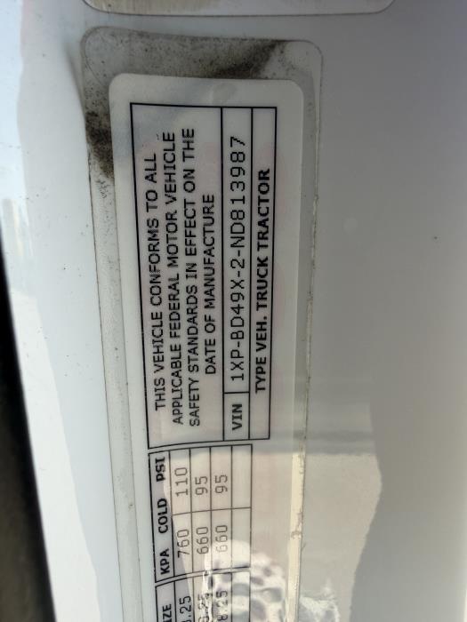 2022 Peterbilt 579-26