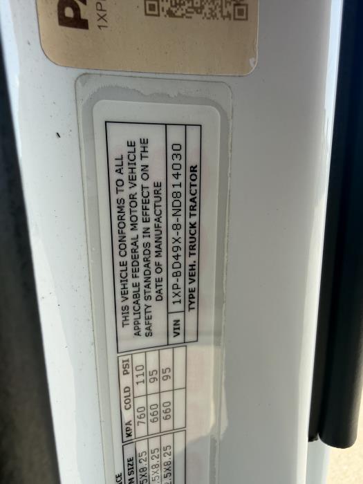 2022 Peterbilt 579-26