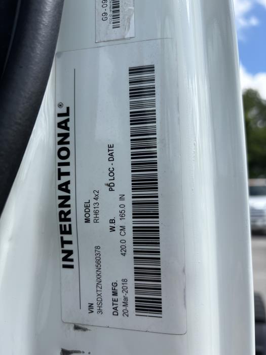2019 International RH613-10