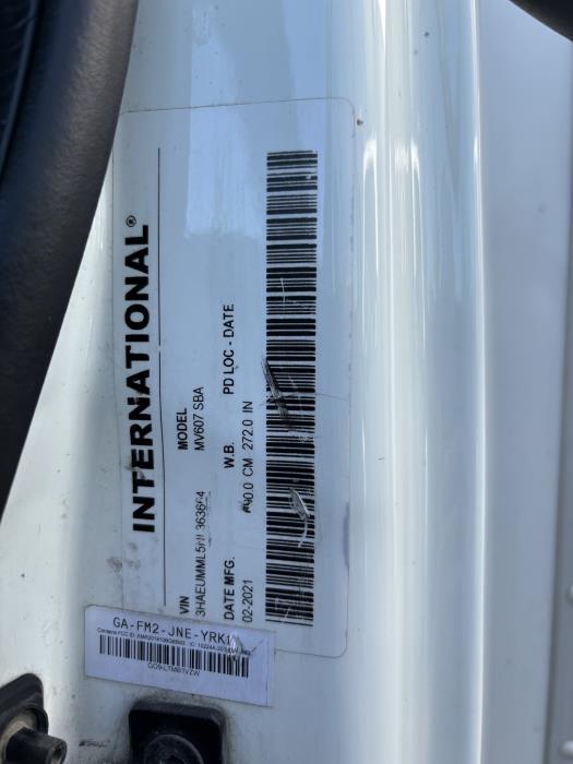 2022 International MV607-22