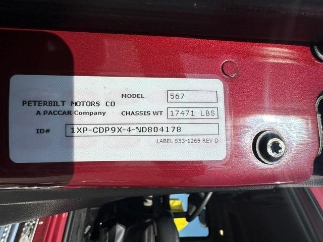 2022 Peterbilt 567-8