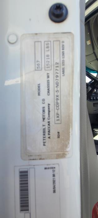 2022 Peterbilt 567-20