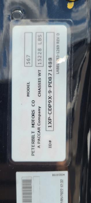 2023 Peterbilt 567-20