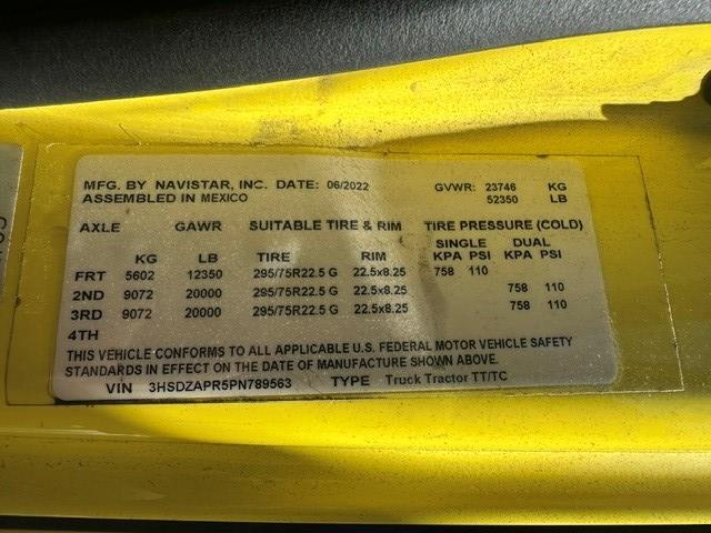 2023 International LT625-4