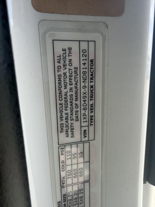 2022 Peterbilt 579-26