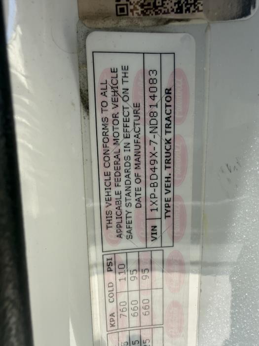 2022 Peterbilt 579-27