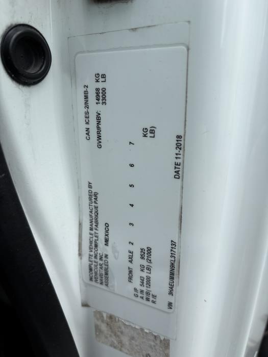 2019 International MV607-10