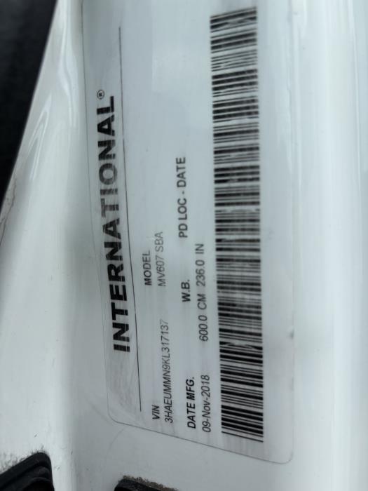 2019 International MV607-11