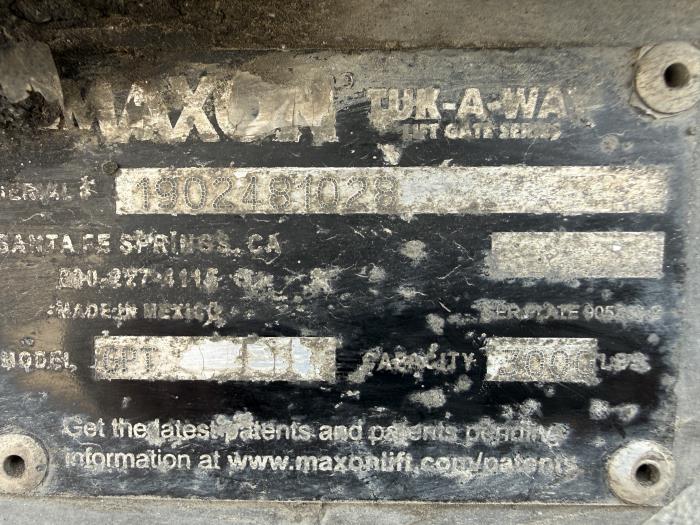 2019 International MV607-20