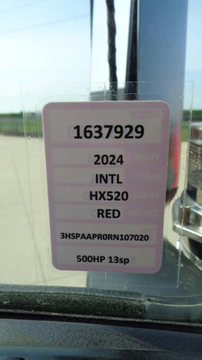 2024 International HX520-22